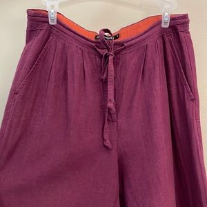 Small Gudrun Sjoden Plum Cotton/Modal Pants